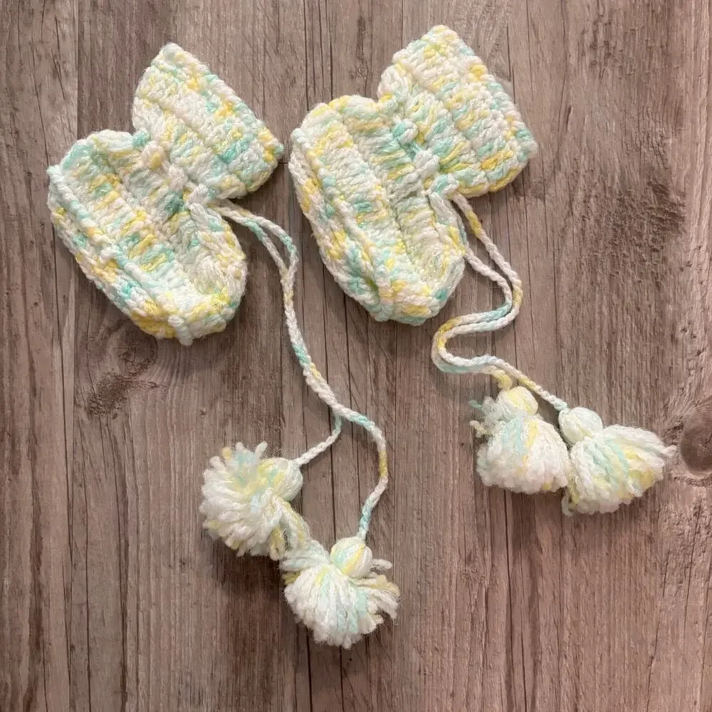 Handmade crochet baby